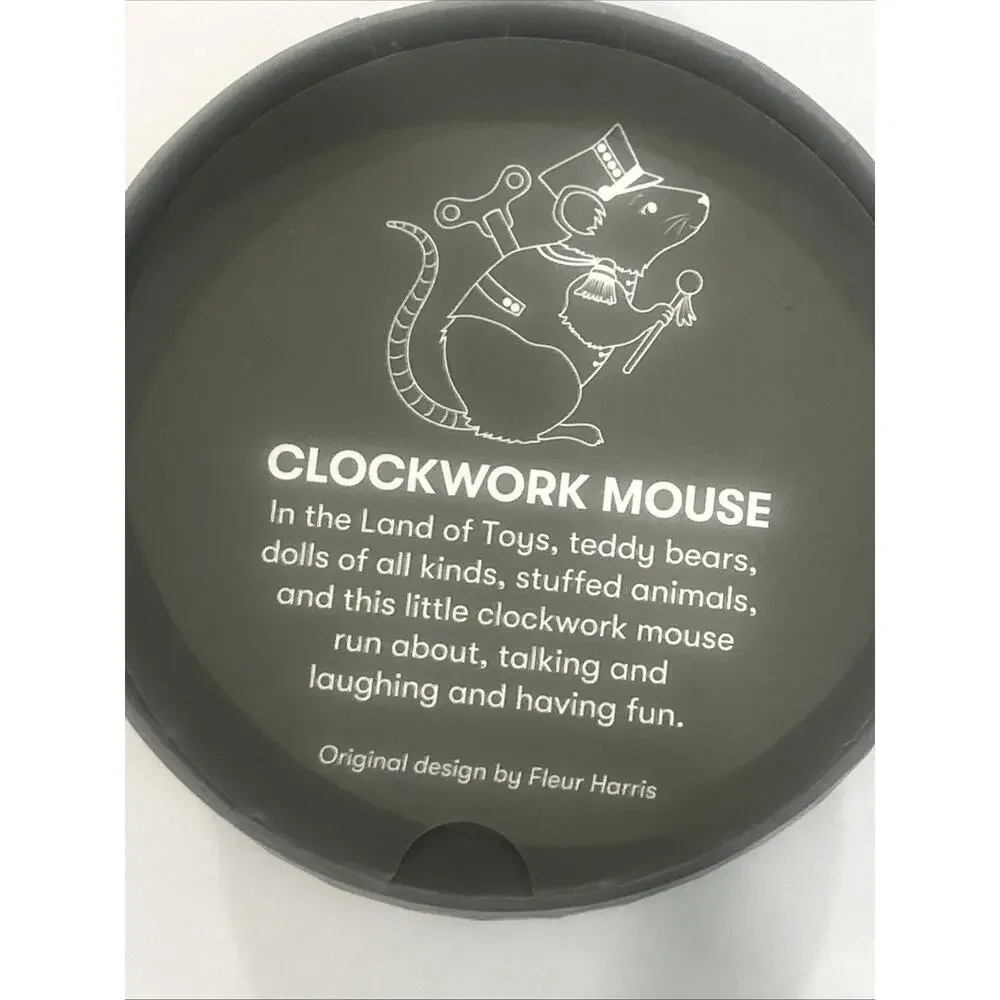 Erstwilder Brooch - Enid Blyton/Fleur Harris - Clockwork Mouse BNIB